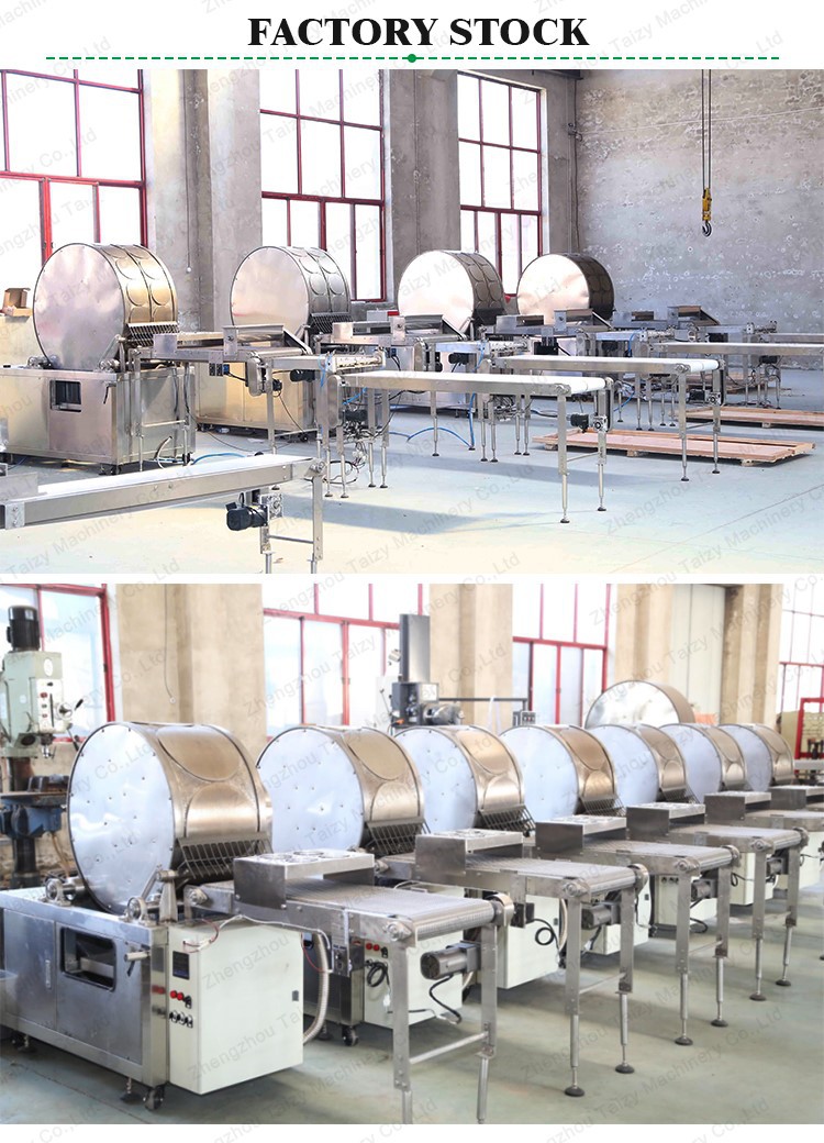Spring Roll Wrapper Machine factory photo Spring Roll Wrapper Machine factory photo
