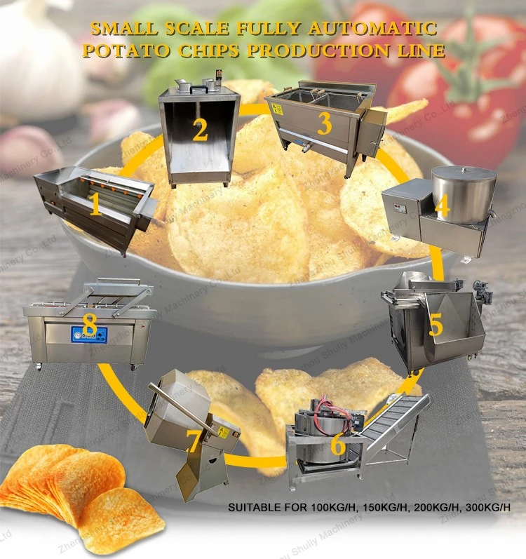 potato chips production line potato chips production line