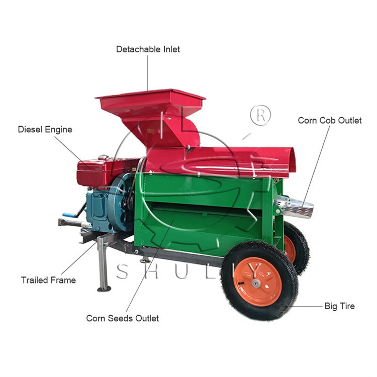 maize threshing machine maize threshing machine