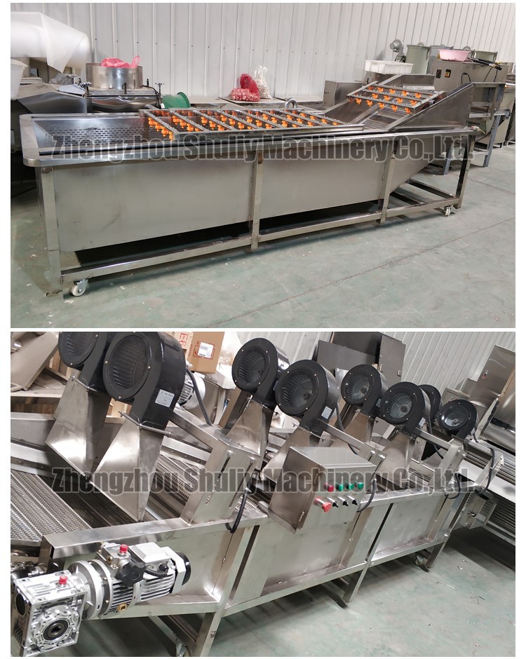 Garlic peeling production line Garlic peeling production line