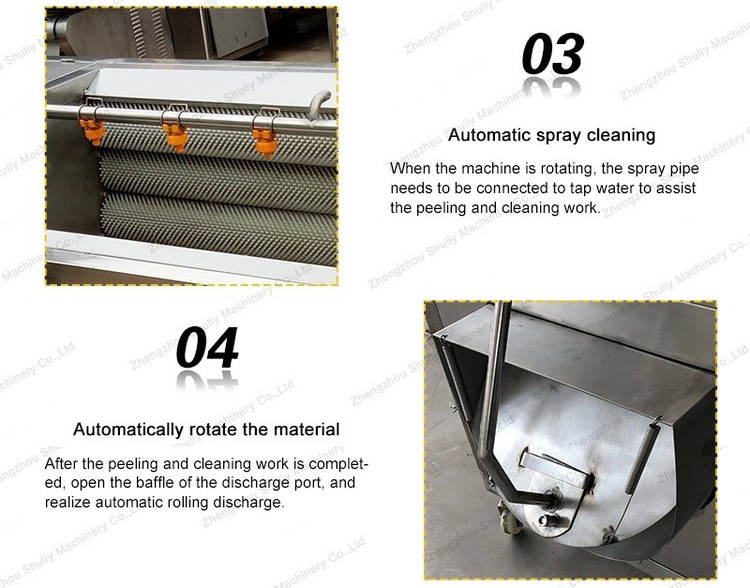 carrot washer carrot washer