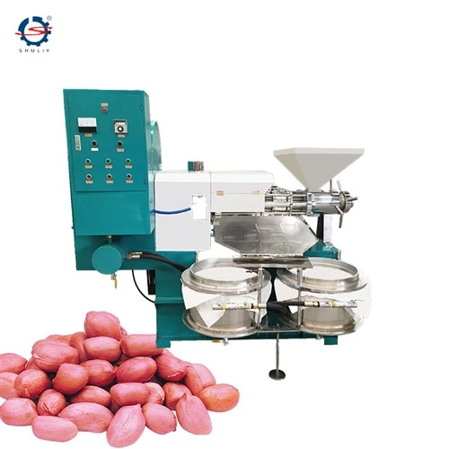دستگاه استخراج روغن بادام زمینی